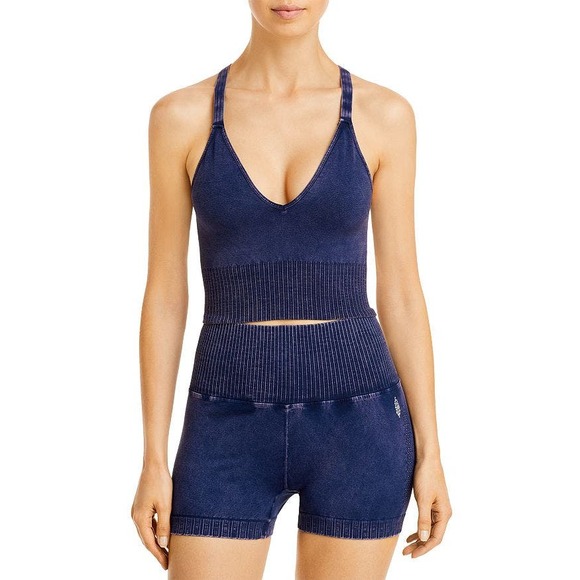 Free People Other - Free People Movement NWOT Blue Good Karma Crop Tank Size M/L